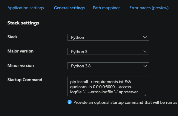Python Startup Script