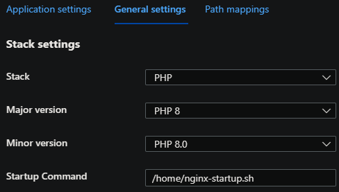 PHP NGINX startup script