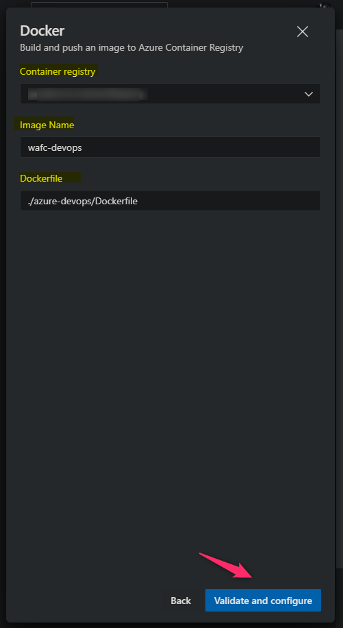 Docker DevOps template
