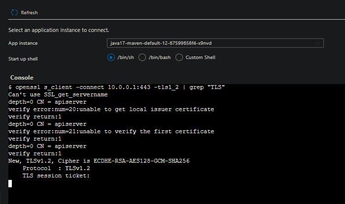 openssl certificate command