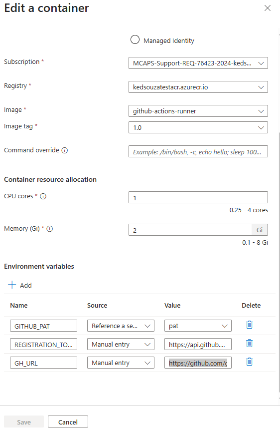 runner-container-env-vars