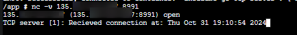 TCP with Additional TCP ports through a static IP