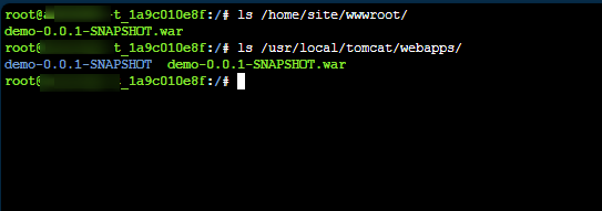 ZipDeploy filesystem structure