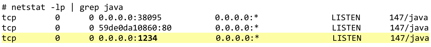 netstat command